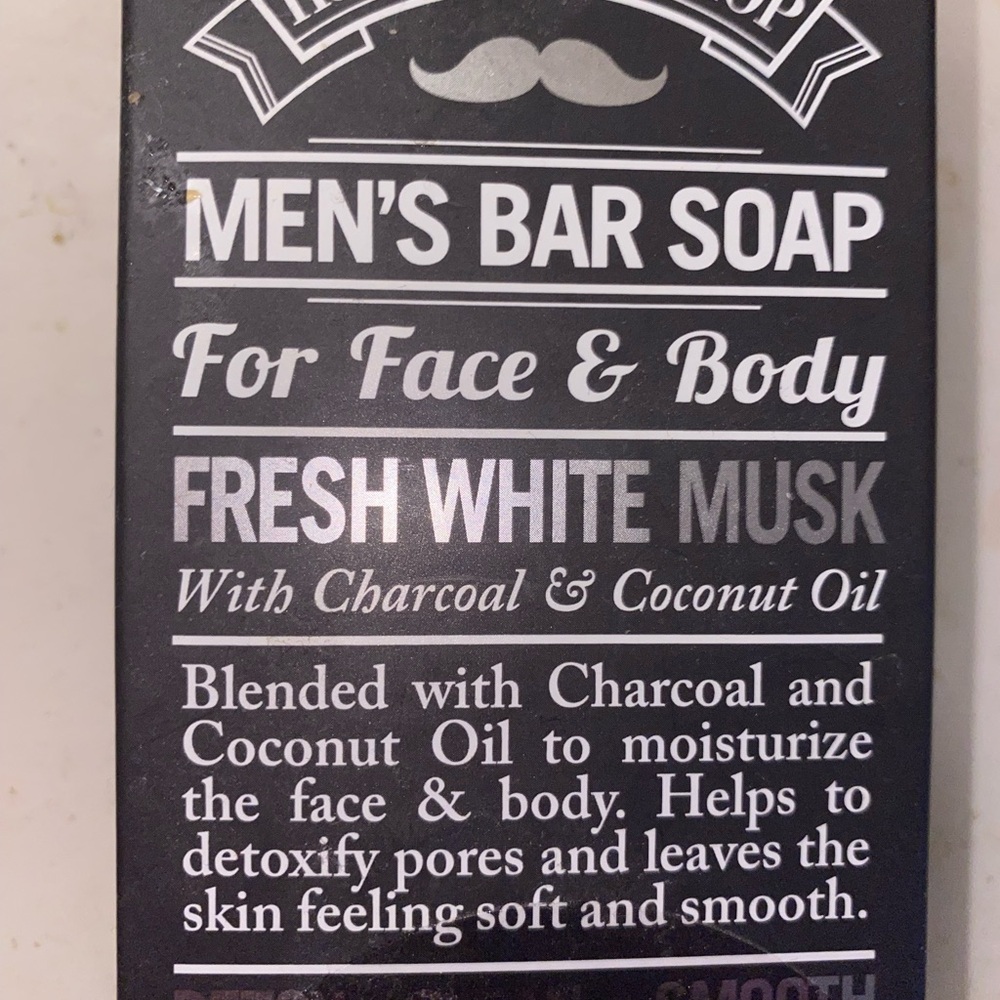 Gentleman's Bar Soap - Fresh White Musk